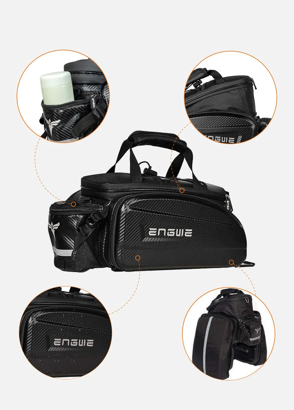 Vue 7 Sac de Coffre 35L